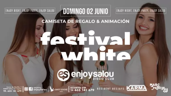 DOM.02.JUN Festival White